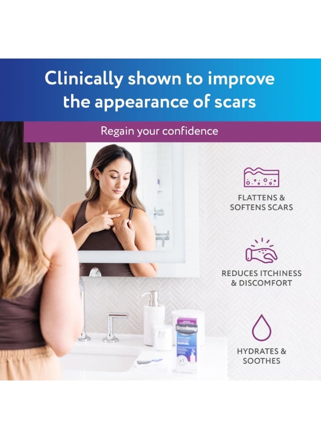 سكار أواي جل ندبات سيليكون طبي 100% من سكاراوي للوجه والجسم والندوب الجراحية والحروق والندبات التضخمية والكيليات وعلاج ندبات حب الشباب، 0.71 أوقية (20 جرام) - Image 2